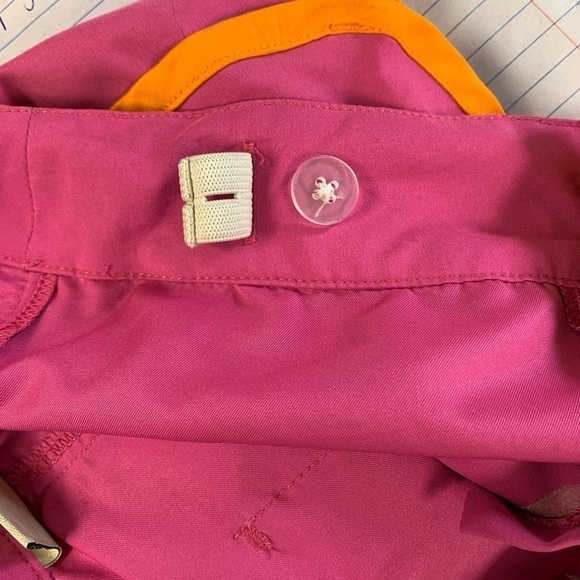 LL BEAN girls board shorts swim snap close adjustable waist size 10 - Picture 4 of 6